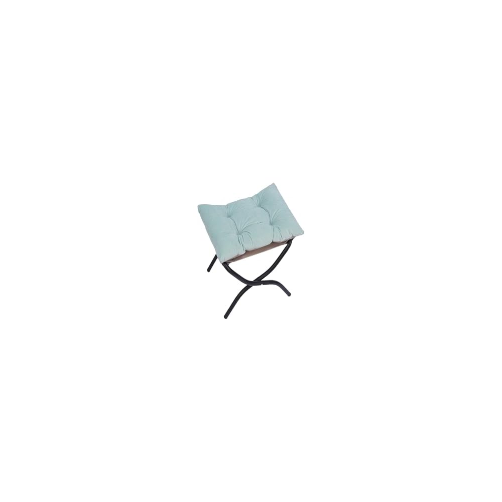 Modern Lazy Chair with Armrests Side Pocket Leisure Upholstered Sofa Chair Set Reading Chair with Footrest Green One Size