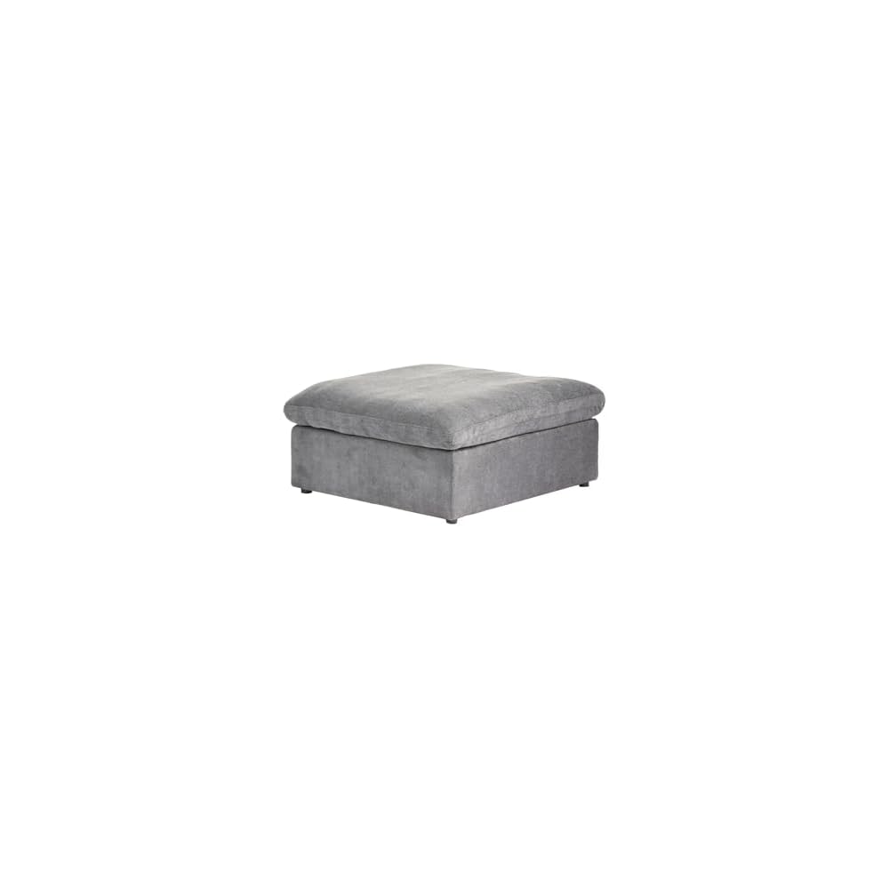 WJShome Ottoman, Modular Sectional Sofa,Down Filled Sofa Couch for Modern Living Room Sofa Sets for Office House-Light Grey