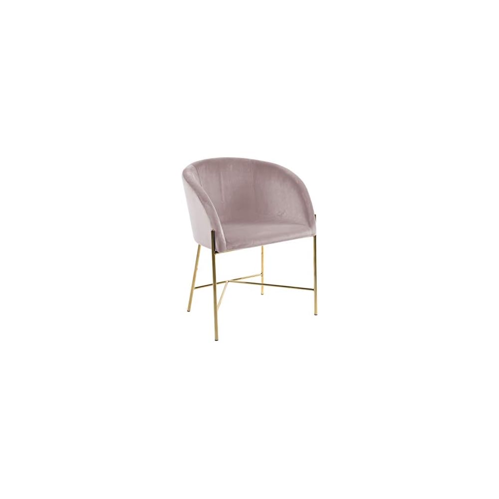 AC Design Furniture Nika Dusty Rose Chair 56 x 76 x 54 cm