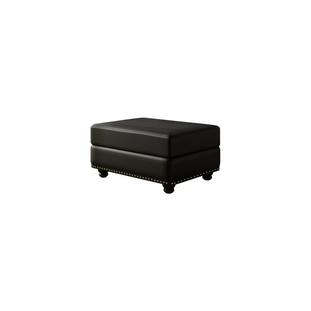Leather Ottoman For Sofa couch Set Combination for Living Rooms, Offices