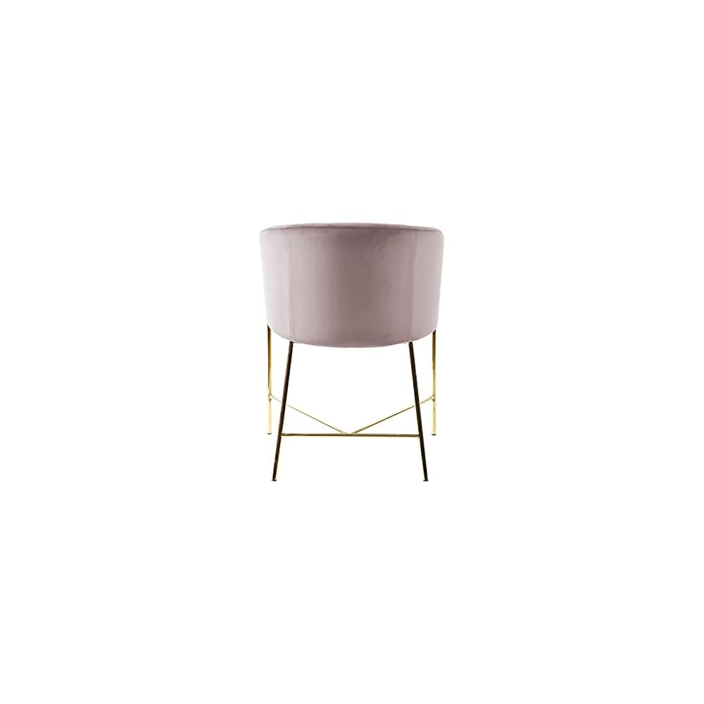 AC Design Furniture Nika Dusty Rose Chair 56 x 76 x 54 cm