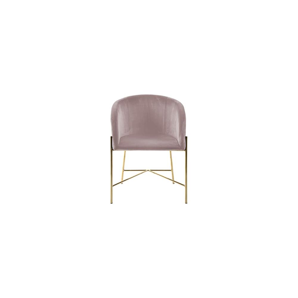 AC Design Furniture Nika Dusty Rose Chair 56 x 76 x 54 cm