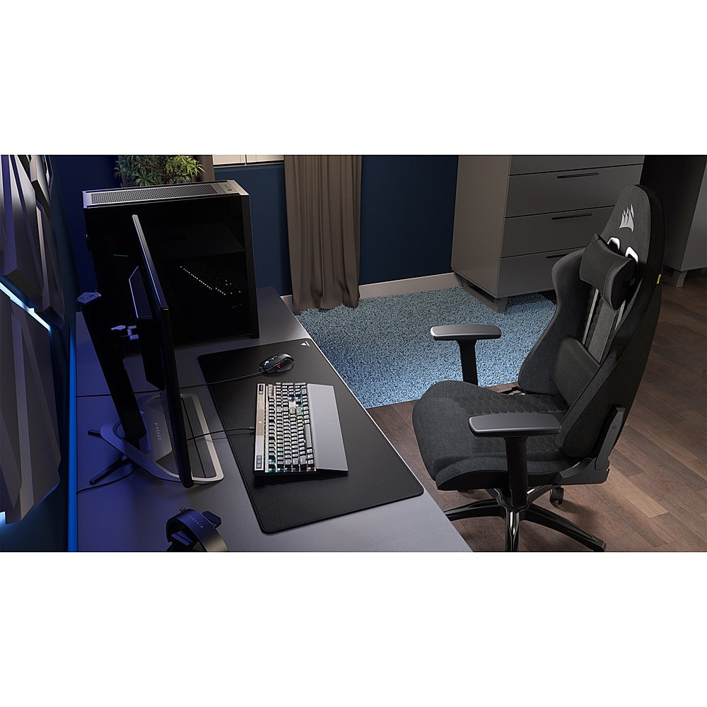CORSAIR - TC100 Fabric Gaming Chair - Black
