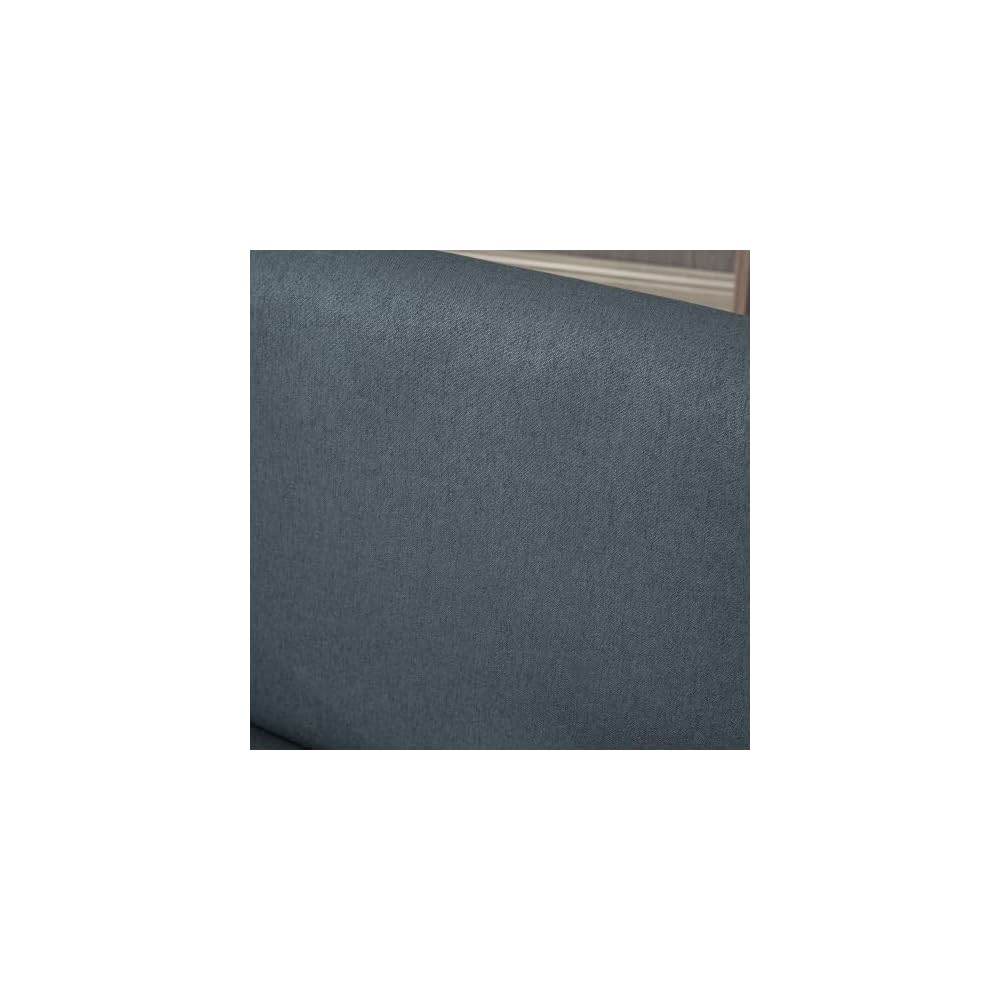 HOMCOM Modern Accent Chairs with Cushioned Seat, Upholstered Linen-Feel Armchair for Bedroom, Living Room Chair with Arms and Wood Legs, Dark Gray