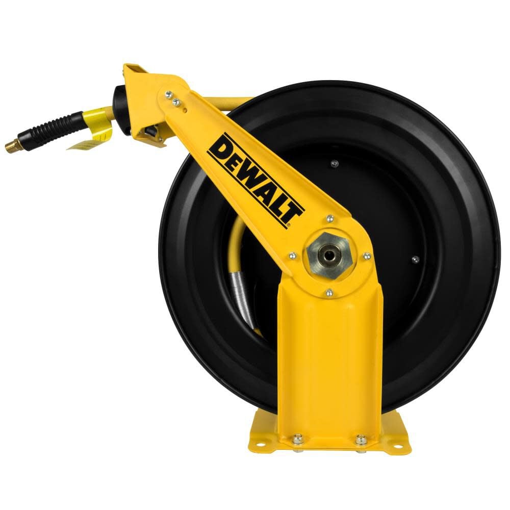 3/8 in. x 50 ft. Double Arm Auto Retracting Air Hose Reel DXCM024-0343 from