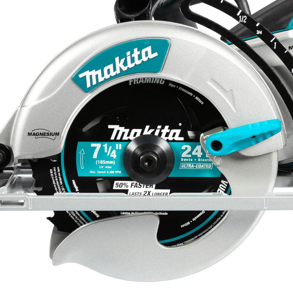 15 Amp 7-1/4 in. Corded Lightweight Magnesium Hypoid Circular Saw with built in fan and 24T Carbide blade 5377MG