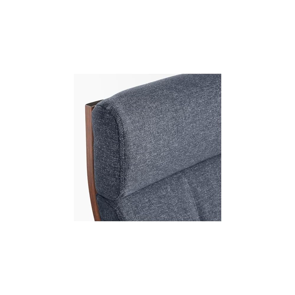 ProTuning POÄNG Armchair, brown/Gunnared blue