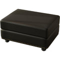 Leather Ottoman For Sofa couch Set Combination for Living Rooms, Offices