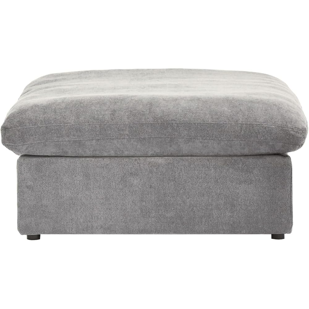 WJShome Ottoman, Modular Sectional Sofa,Down Filled Sofa Couch for Modern Living Room Sofa Sets for Office House-Light Grey