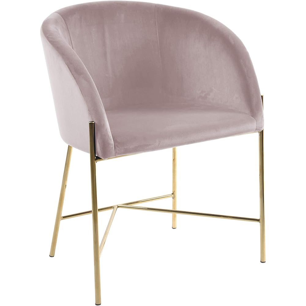 AC Design Furniture Nika Dusty Rose Chair 56 x 76 x 54 cm
