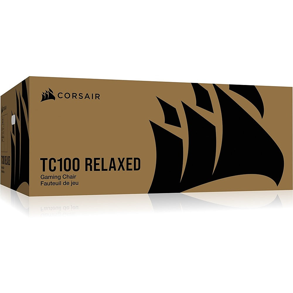 CORSAIR - TC100 Fabric Gaming Chair - Black